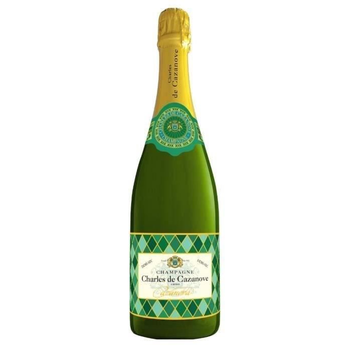 Charles de Cazanove Champanhe Arlequin Demi-sec - 75 cl