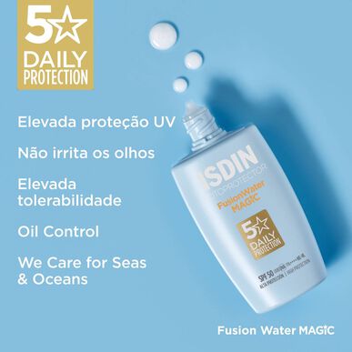 Isdin Fusion Water Magic opalovací krém na obličej SPF50 50 ml