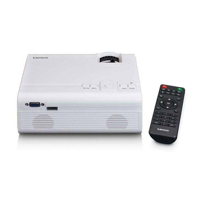 Vidéoprojecteur Portable - Lenco - LPJ-280WH - Full HD 1080p - 2800 Lumens - 3000:1 Contraste