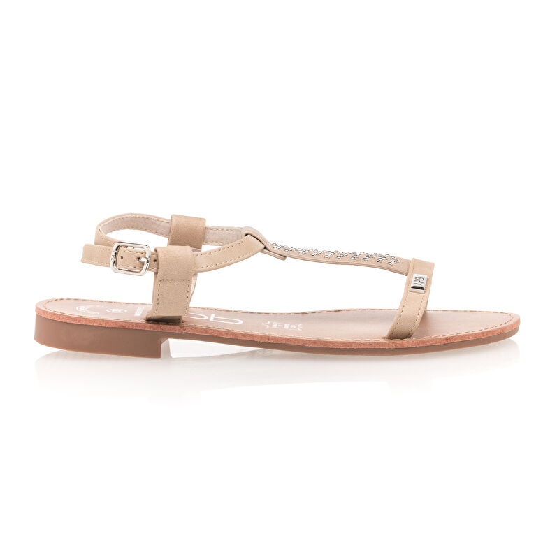 Sandales / nu-pieds Femme Beige
