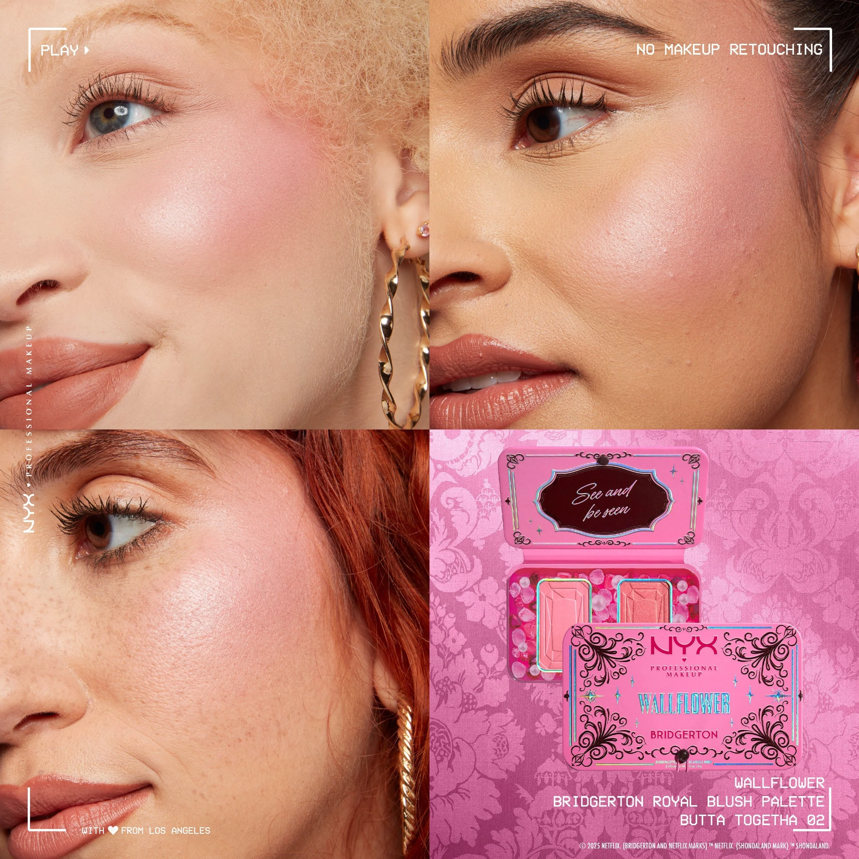 Viso Bridgerton Royal Blush Duo - Palette viso