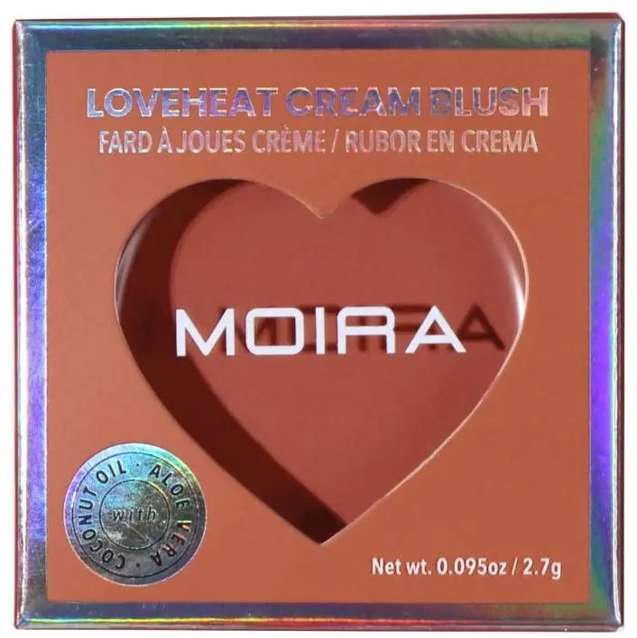 Moira Loveheat Cream Blush Kremowy róż do policzków, 001 I Respect You
