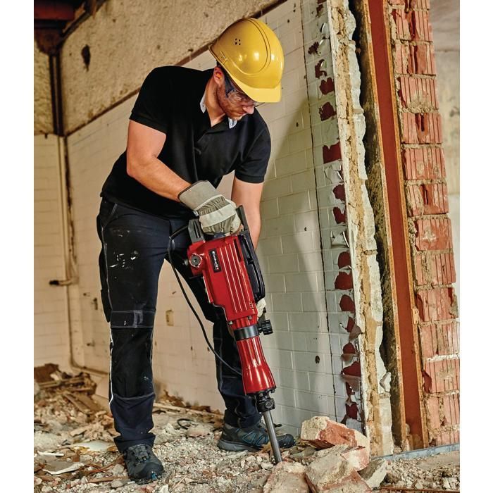 Einhell Marteau Piqueur TC-DH 43 (1600 W, frappe: 1800 cps/min, 43 J) Livré en coffret avec burin et pointeau