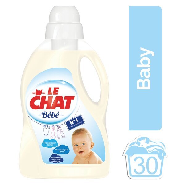 Tekoči detergent za perilo Le Chat Baby, 1440 ml, 32 pranj