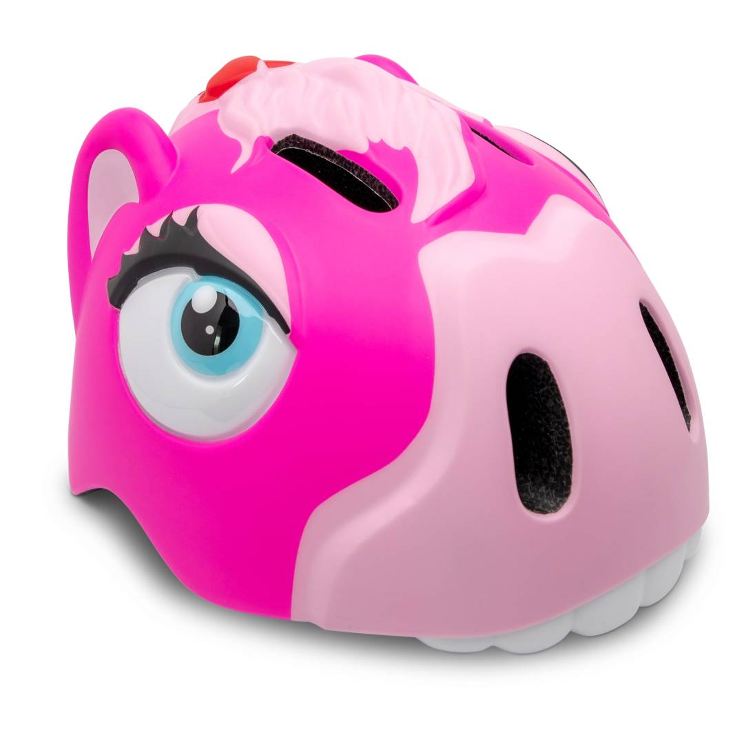 Kinderfahrradhelm | Pink Pony | Crazy Safety | EN1078-zertifiziert