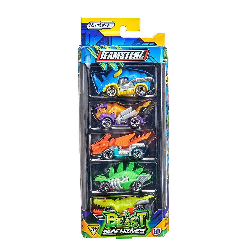 Machines Teamsterz pour voitures, lot de 5, Teamsterz