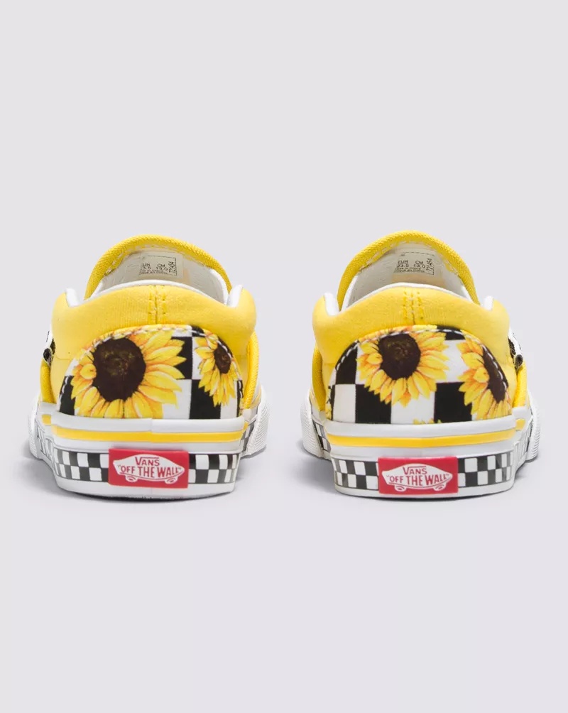 Customs Toddler Sunflowers Slip-On