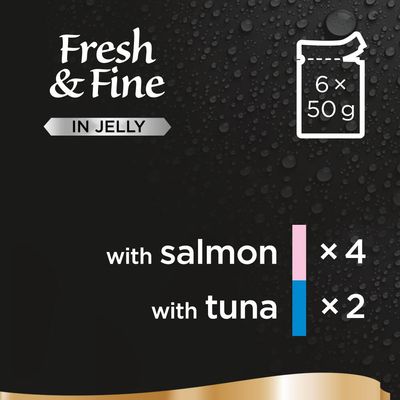 Sheba Fresh & Fine in Jelly Mini-Beutel 6 x 50 g