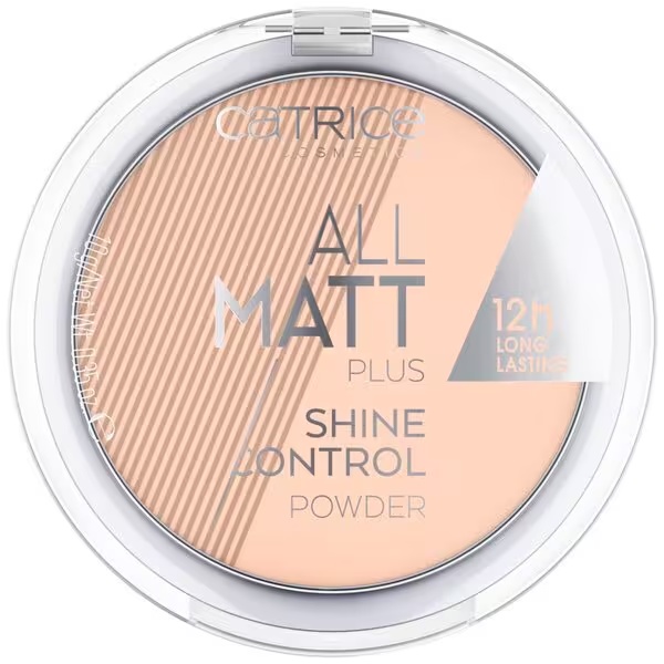 Catrice All Matt Plus puder za uravnavanje sijaja v odtenku 025 Sand Beige