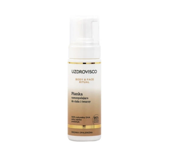 Uzdrovisco Body & Face Ritual pianka samoopalająca  do ciała i twarzy  150ml