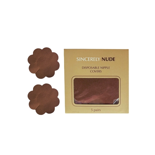 Sinceramente Nude Petal Nipple Covers- Ginger