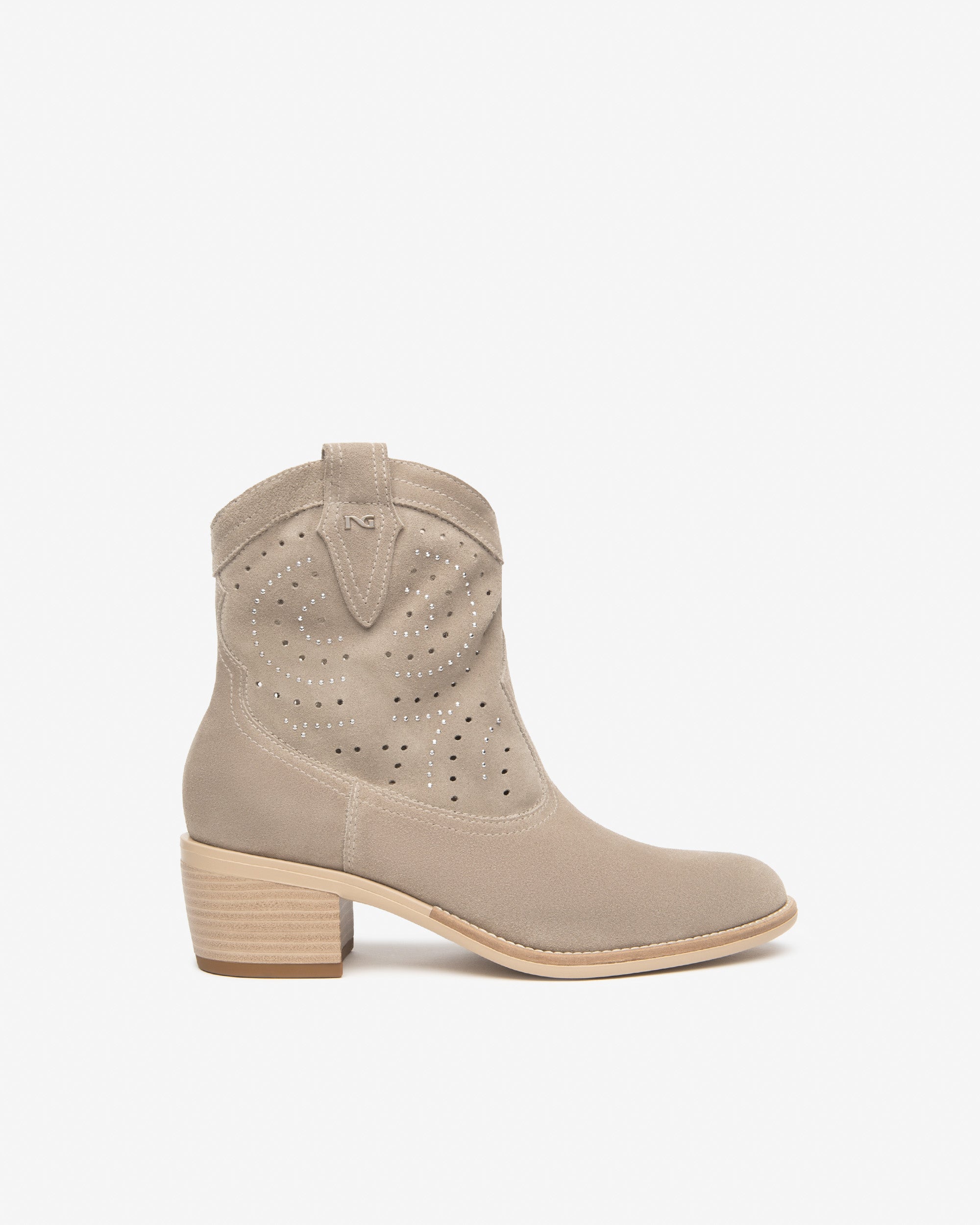  Damen-Wildlederstiefeletten