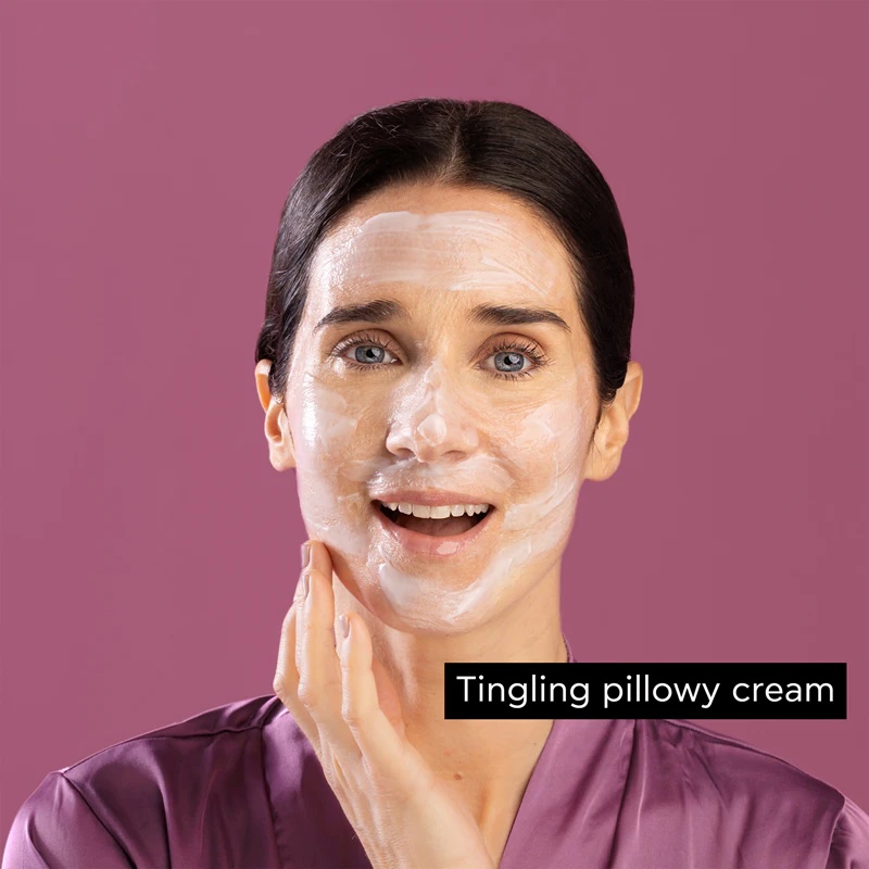 Apivita Express Beauty Brightening sejas maska ar artišokiem, intensīvi mitrinoša maska ar AHA