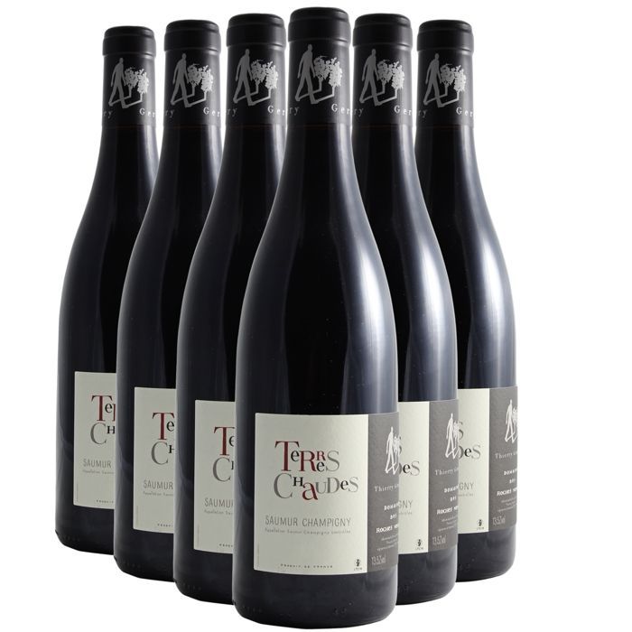 Domaine des Roches Neuves Saumur-Champigny Terres Chaudes 2022 - Vino rosso della Valle della Loira (6x75cl) Biologico