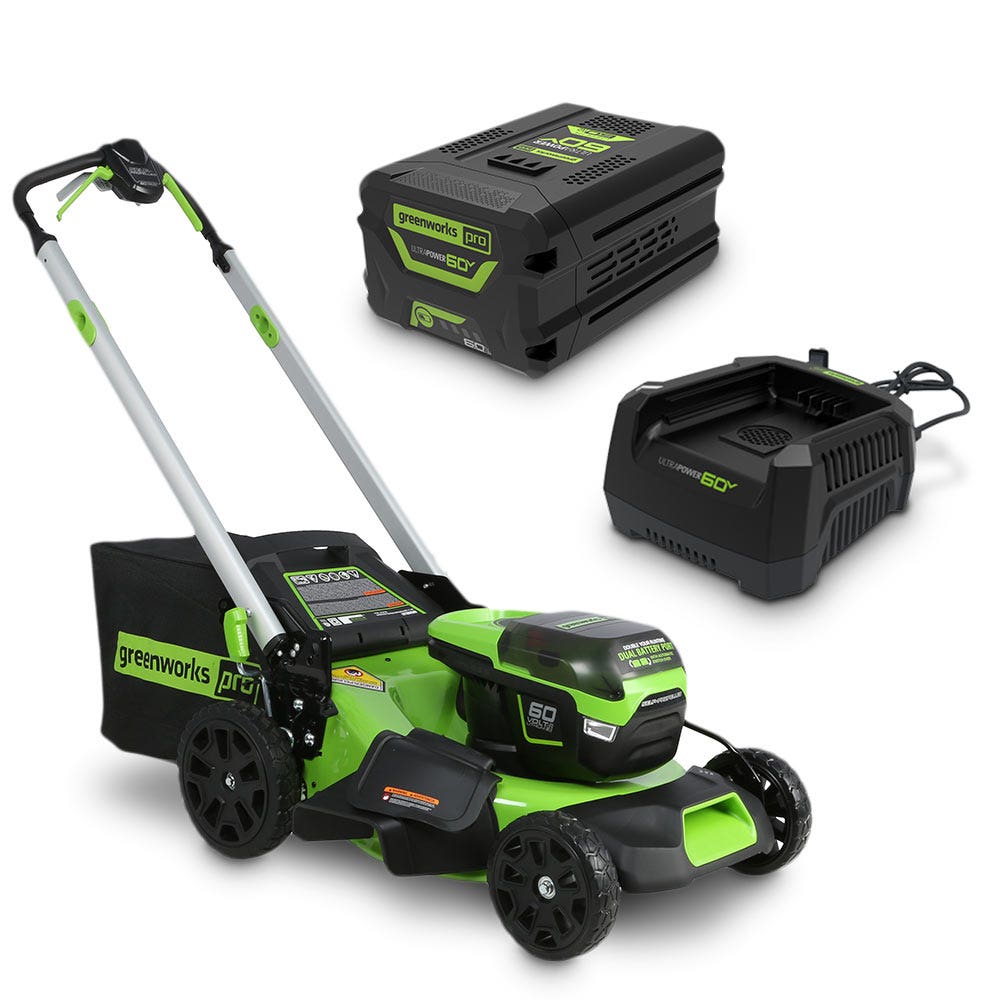 Kit para Cortador de Grama GREENWORKS 60V 1 x 6.0Ah 510mm 2516407AU