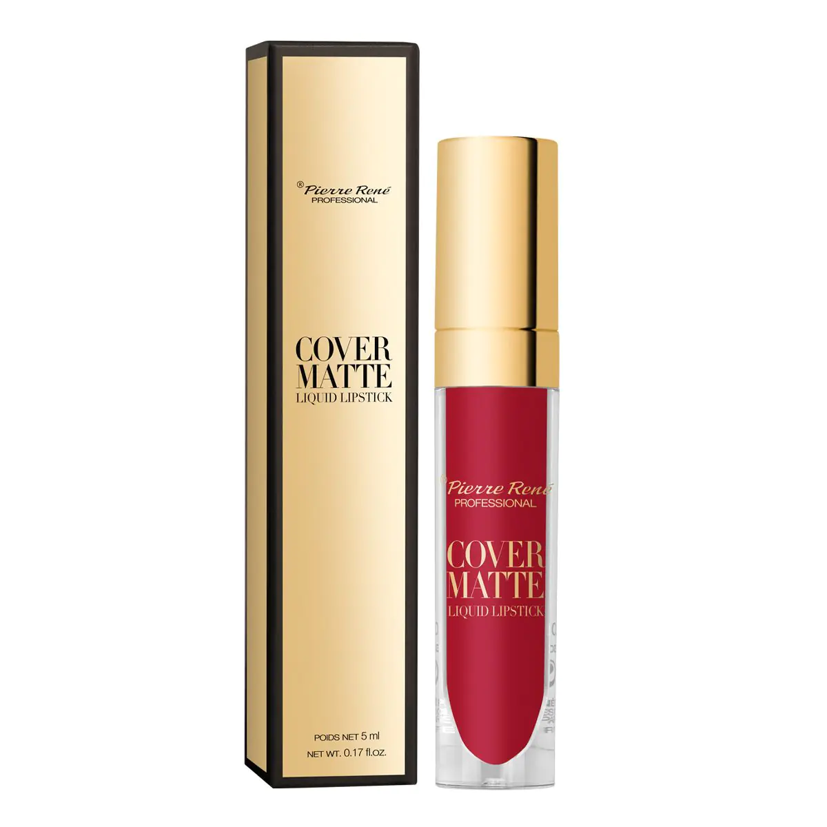 Pierre Rene Cover Matte Liquid Lipstick Płynna pomadka do ust, 01