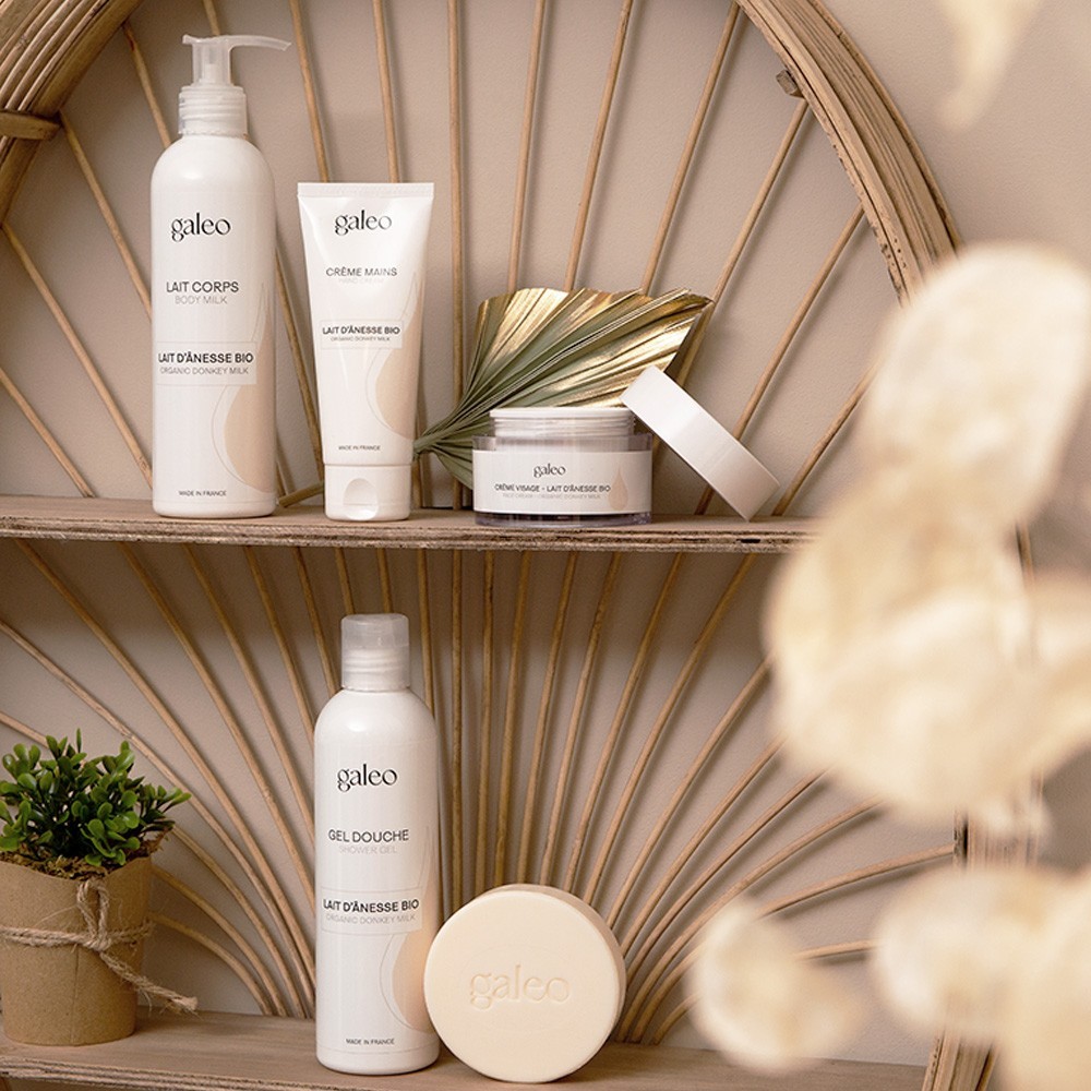 Galeo Crème mains au lait d'ânesse bio