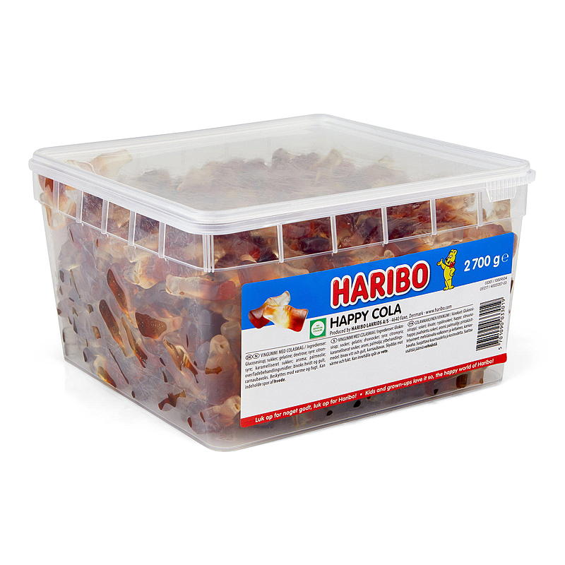 KnallGoodt Happy colaflesjes Haribo 2,7 kg
