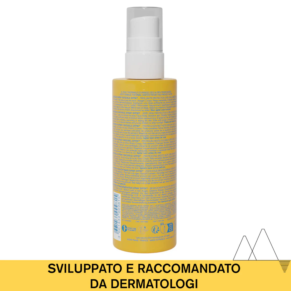 BARIESUN Spray Invisibile SPF50+ - Spray solare corpo alta prot.