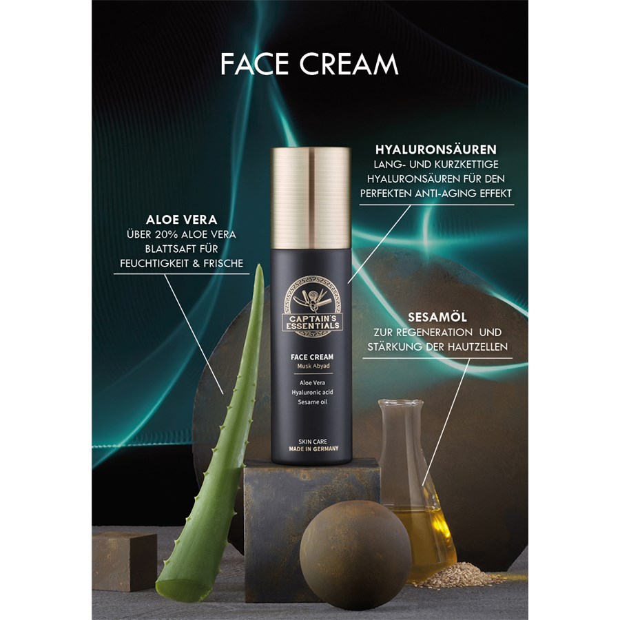 Captain’s Essentials Crème pour le visage