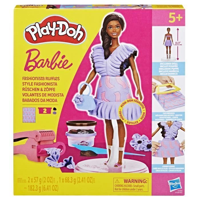 Play-Doh Barbie Style Fashionista Modelleringslera Set