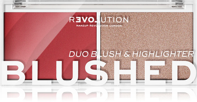 Revolution Relove Colour Play Blush com Iluminador