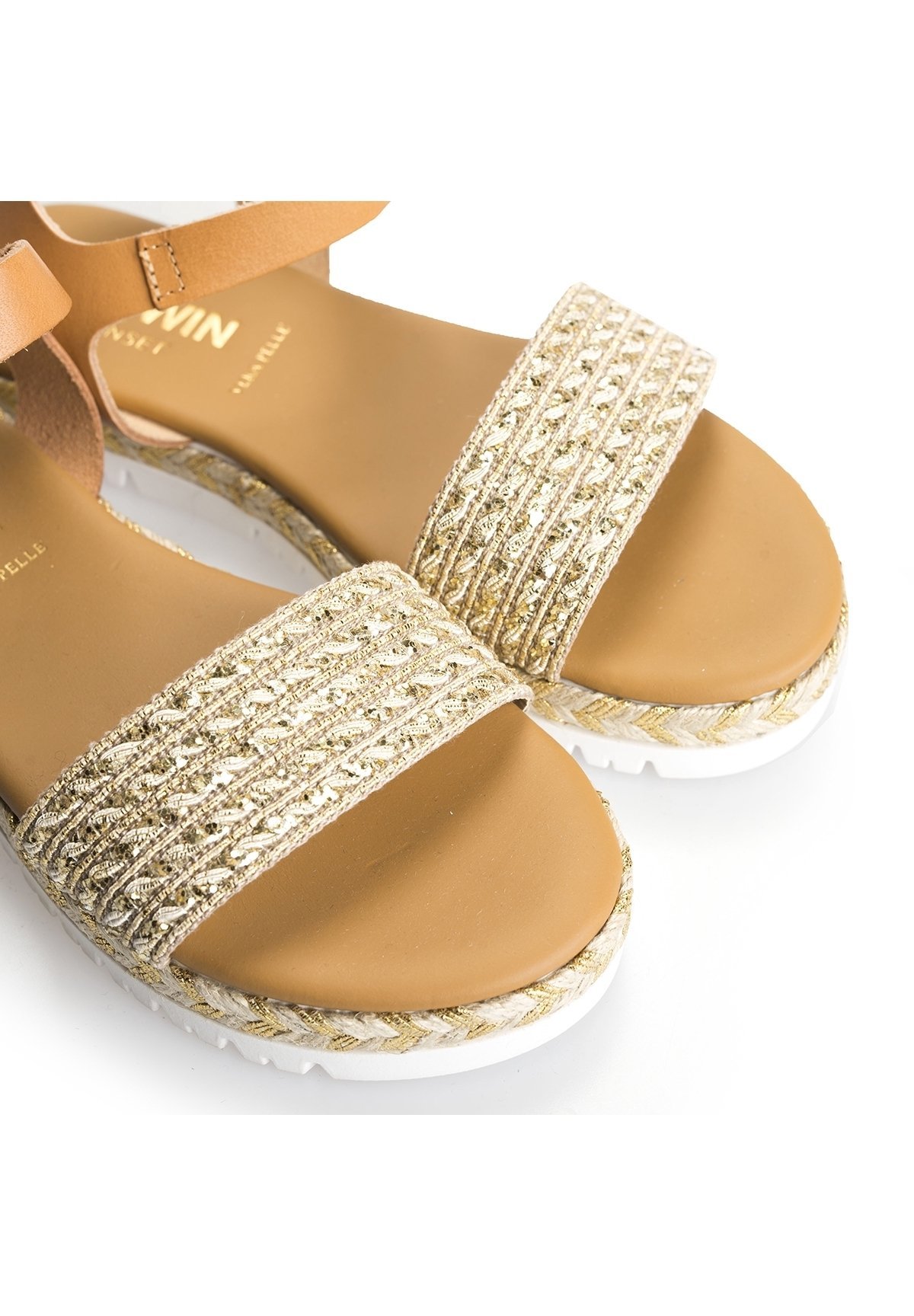 TWINSET Sandalen - bruin