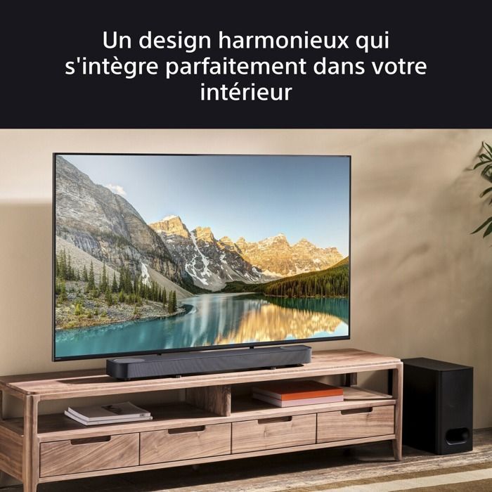 Barra de sonido Sony BRAVIA Theatre Bar 6 con subwoofer
