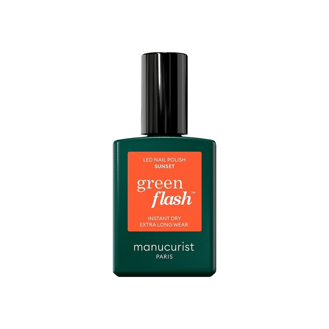 manucurist UV-Nagellack Green Flash Instant Dry Extra Long Wear lakas, 15 ml