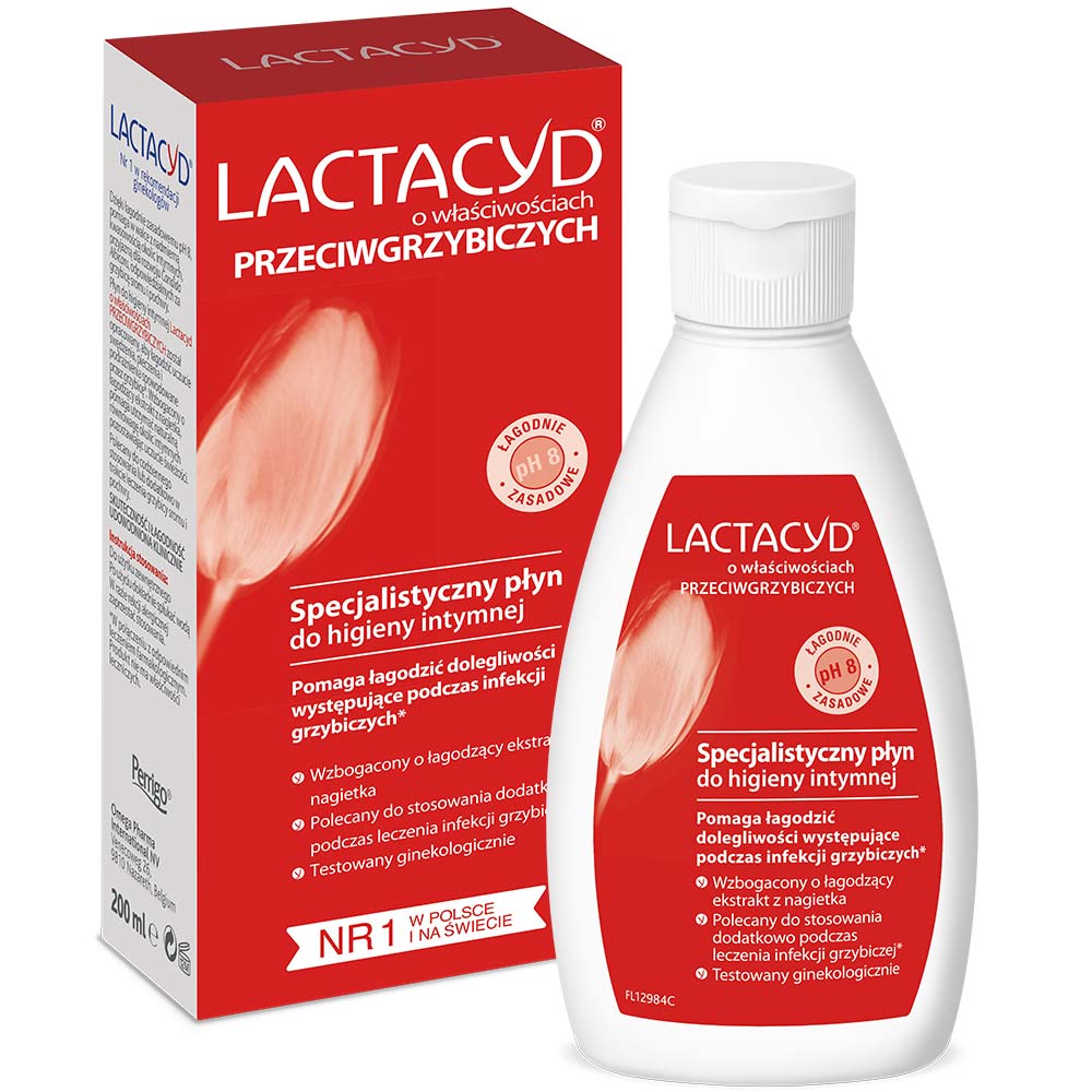 Lactacyd fluid za intimnu higijenu s ekstraktom nevena 200 ml protiv gljivica