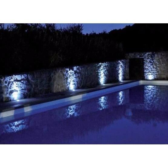 Foco LED empotrable para exteriores - Silumen - Blanco neutro 4200k - 5500k - 1W - IP68 45°