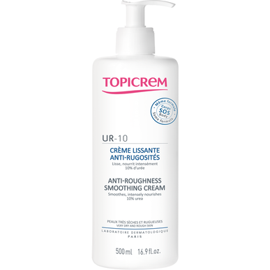Topicrem vyhlazující krém proti drsnosti pleti UR10 500 ml 500 ml