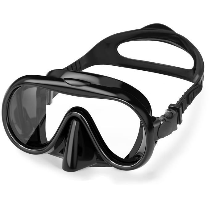 Schwimmbrille für Erwachsene mit Nasenschutz, für Männer, Frauen und Jugendliche, zum Tauchen im Pool