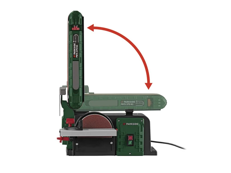 PARKSIDE® Ponceuse în bandă și disc PBTS 370 B3, 370 W