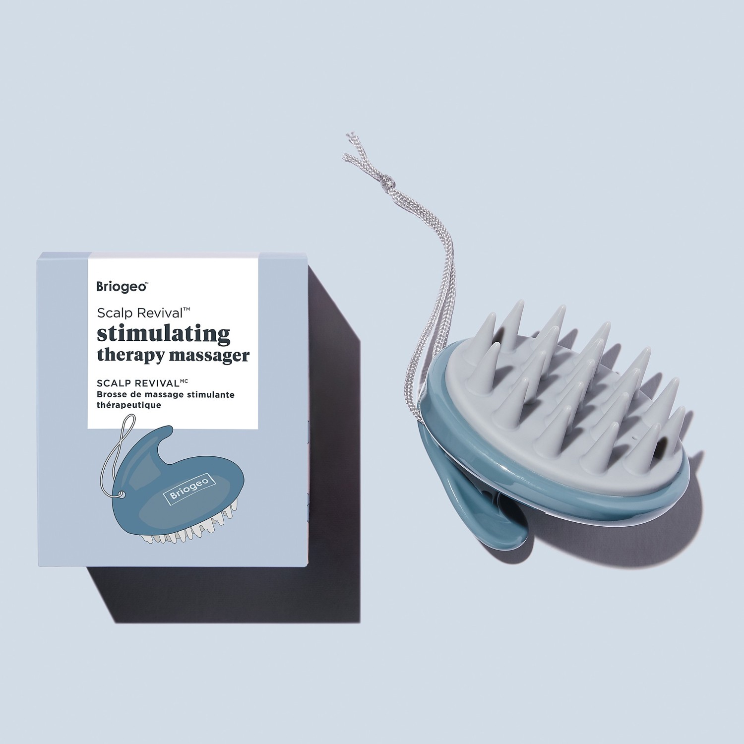 Spazzole piatte e a paletta Briogeo Scalp Revival™ per massaggi stimolanti -