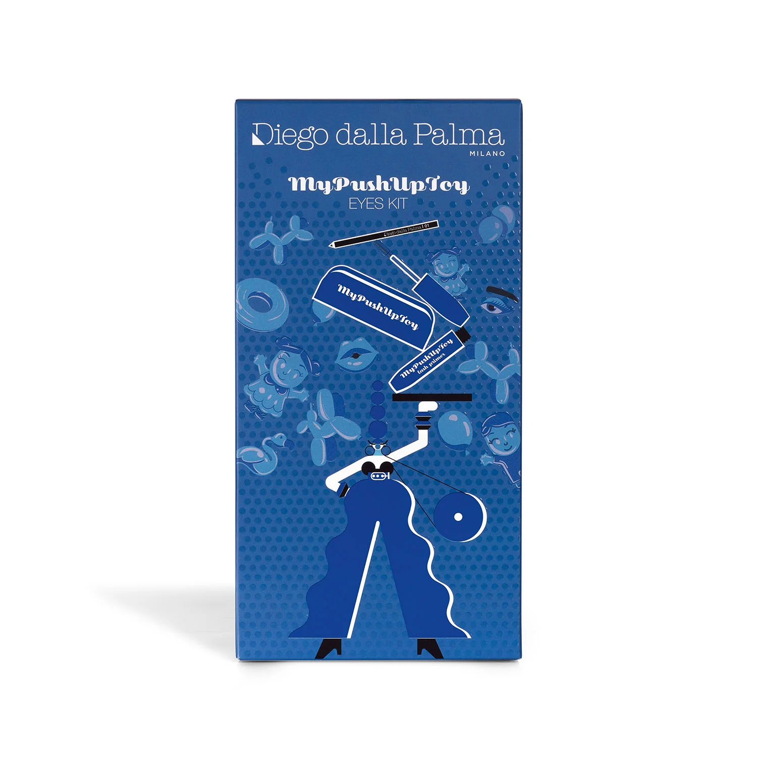 Occhi Kit Mypushuptoy Mascara - Cofanetto Make Up, Base per Mascara, Matita occhi