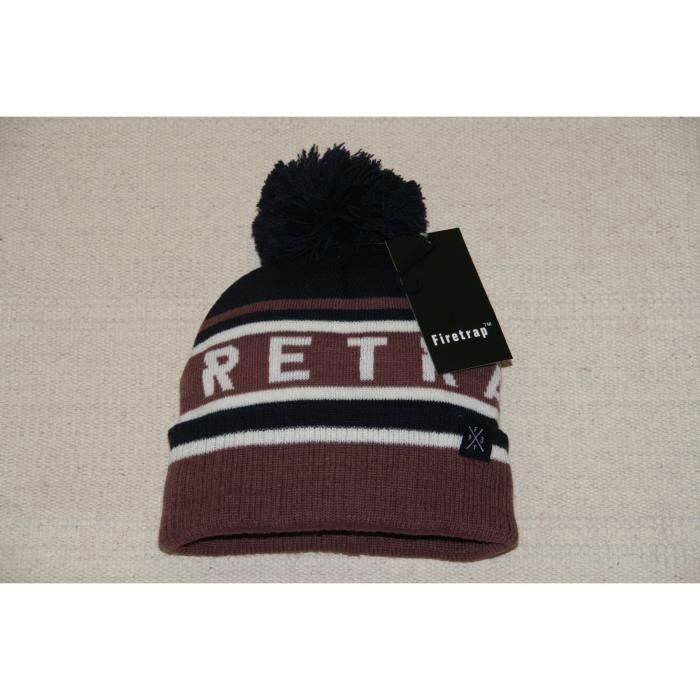 Gorro de nieve de invierno FIRETRAP con forro polar para niños y niñas.