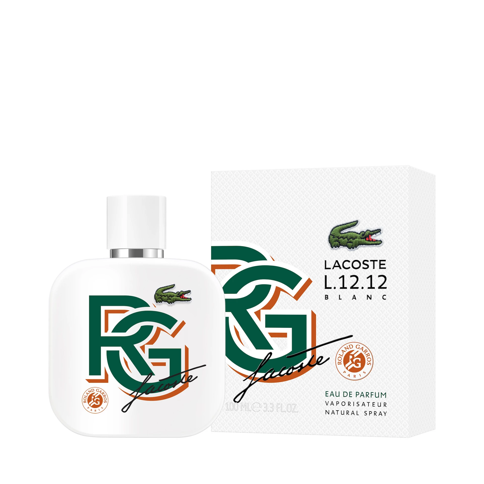 L.12.12 Roland Garros EdP 100 ml - Lacoste