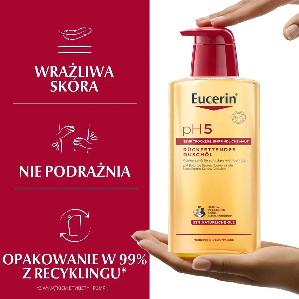 Eucerin Olejek do mycia Ph5