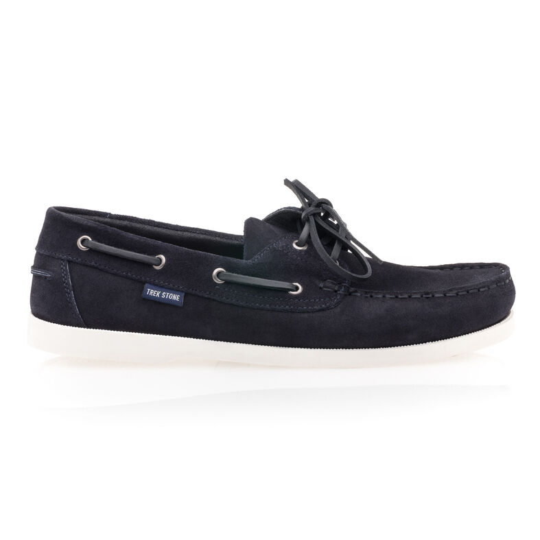 Mocasines/zapatos náuticos azules para hombre