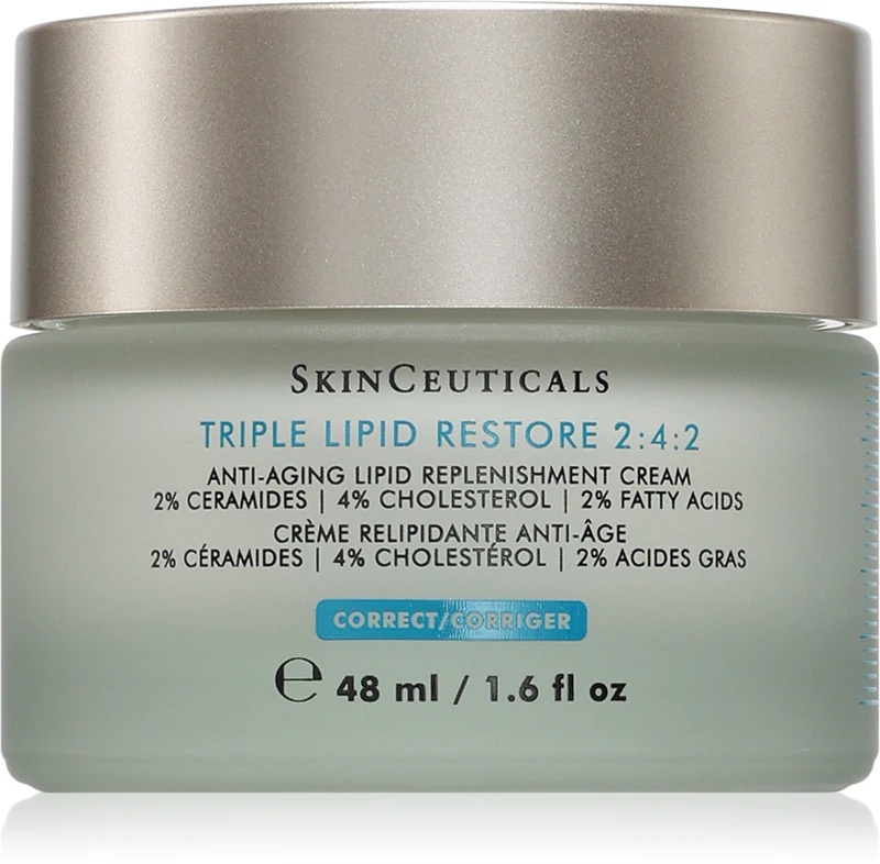 „Skinceuticals Correct Triple Lipid Restore 2:4:2“ kremas nuo raukšlių sausai odai