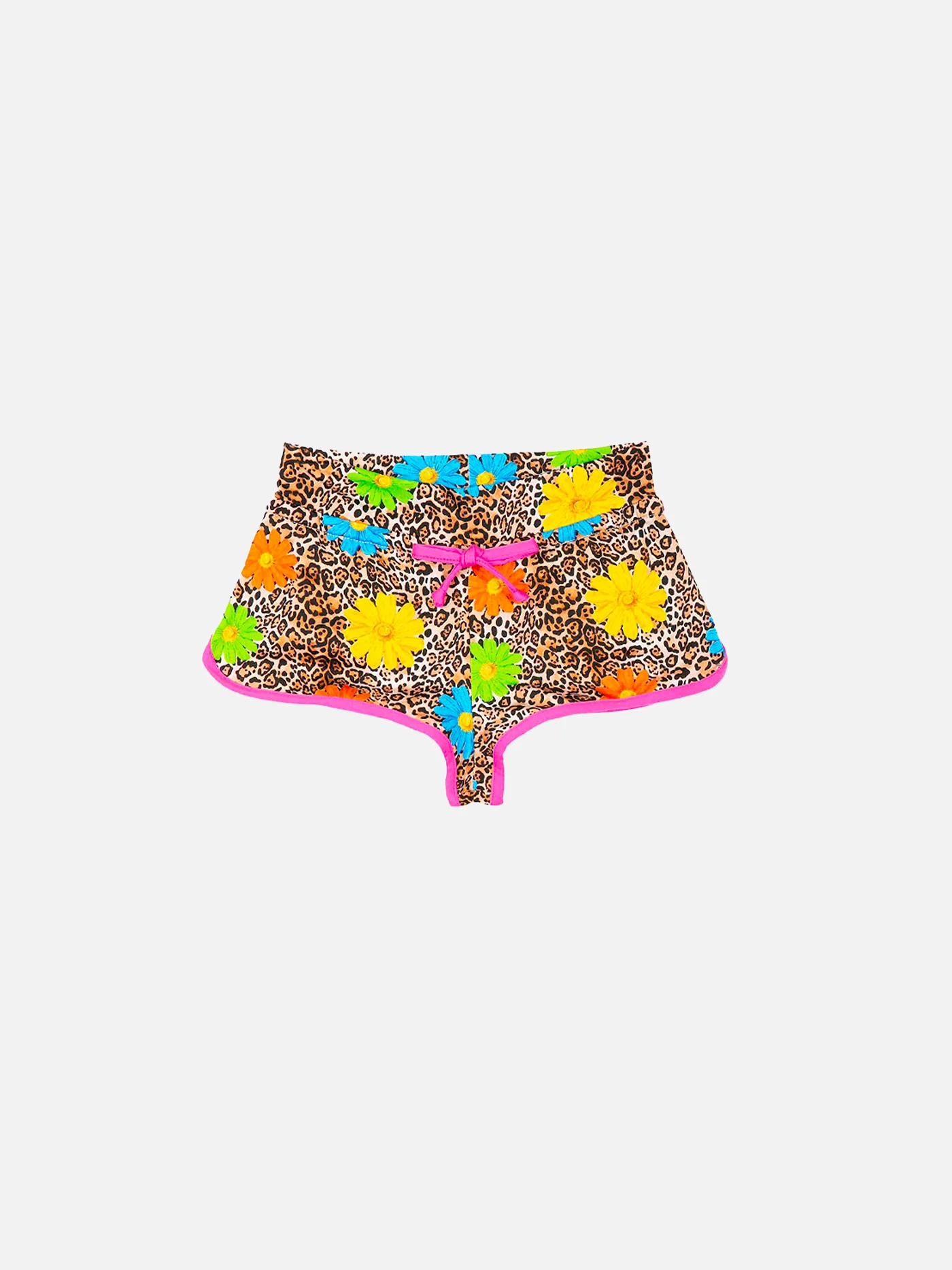 Mädchen-Badeshorts mit Gänseblümchenmuster
