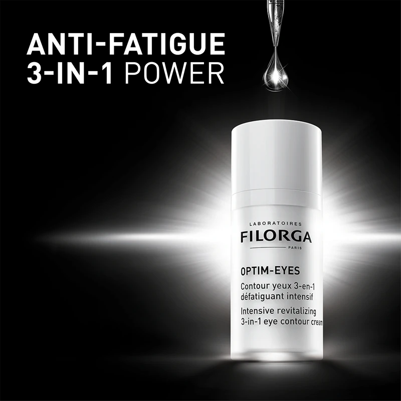 FILORGA OPTIM-EYES cuidado para a área dos olhos contra rugas, inchaço e olheiras.