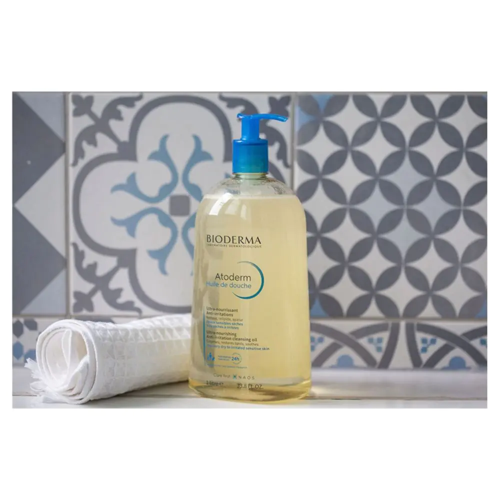 Bioderma Atoderm Huile De Douche Nawilżający olejek do kąpieli, 1000 ml