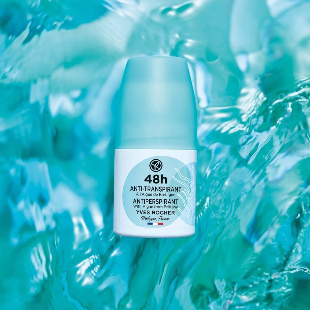 Antiperspirant met Bretonse zeewier