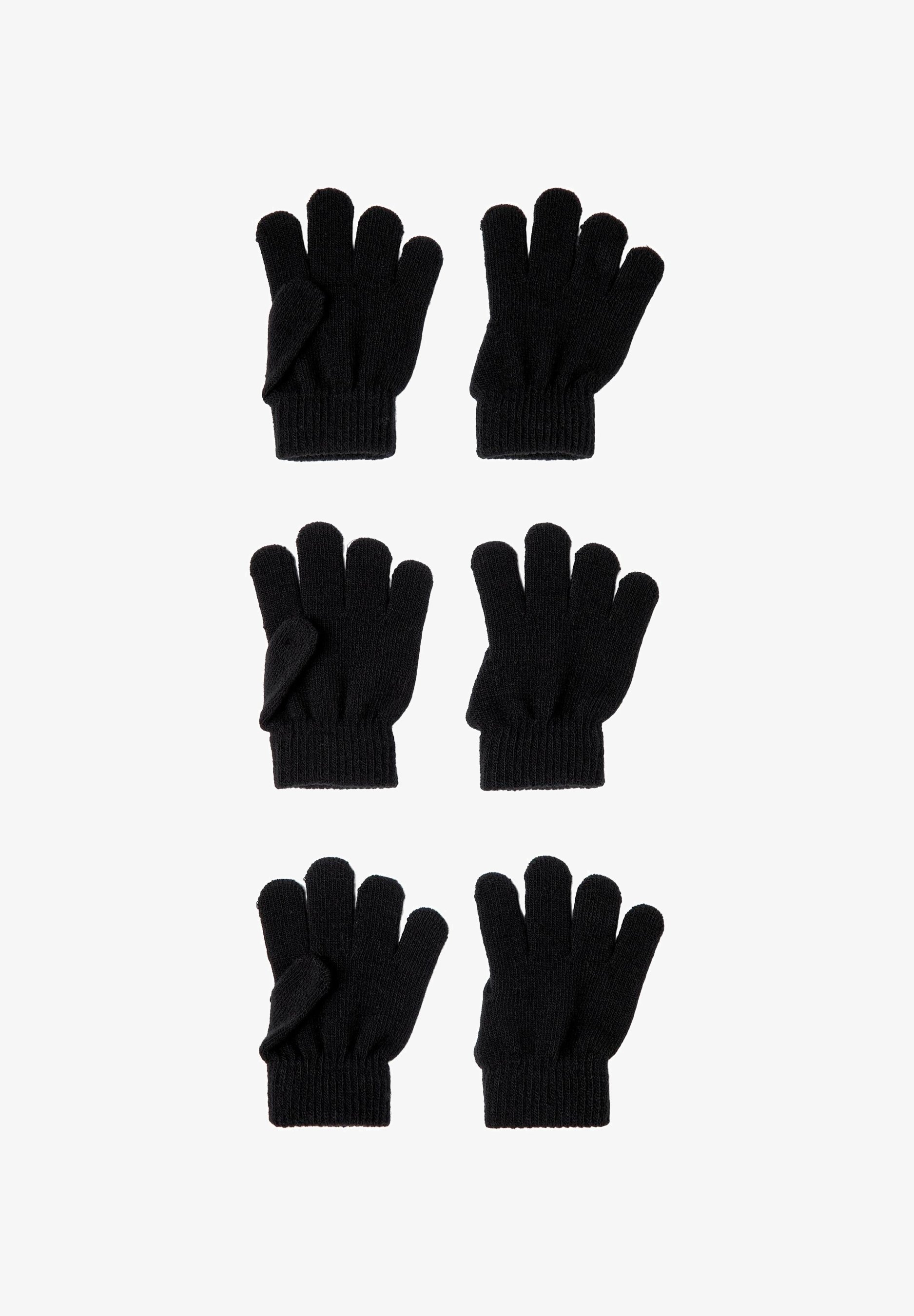 NKNMAGIC UNISEX 3 PACK - Gants - noirs