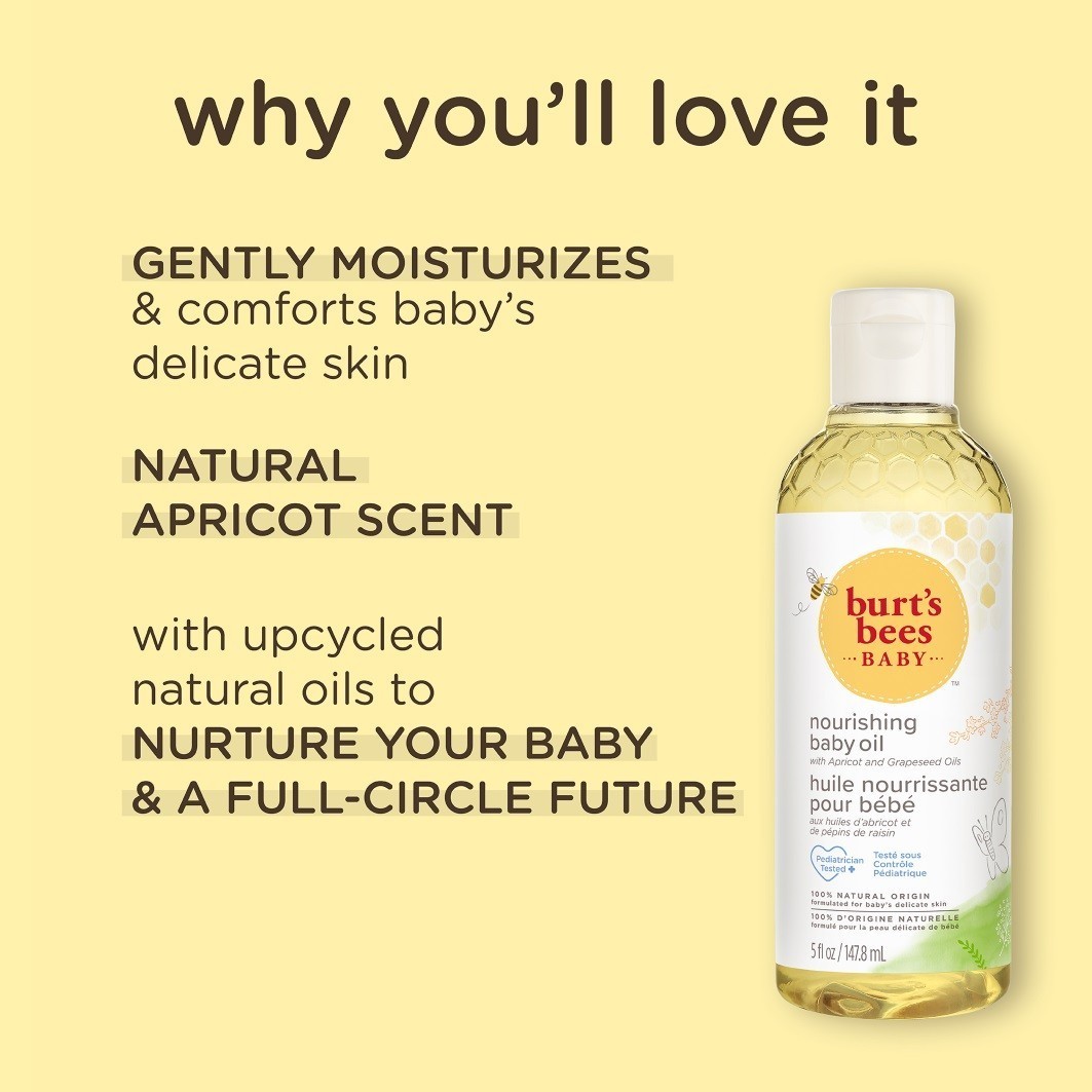 Burt's Bees Baby Oil Výživný olej pre bábätká - 147,8 ml