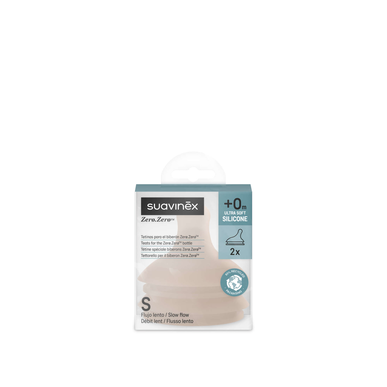 Suavinex Bichos Zero Zero Débit Moyen S 2 unités 2 unités