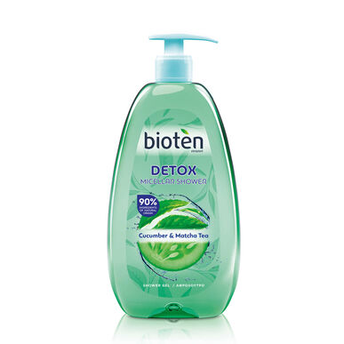 Bioten Micellar Detox Shower Gel with Cucumber and Matcha Tea 750 ml