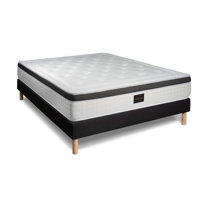 Ensemble Privilège 160x200 Mémoire de forme 5 zones sommier